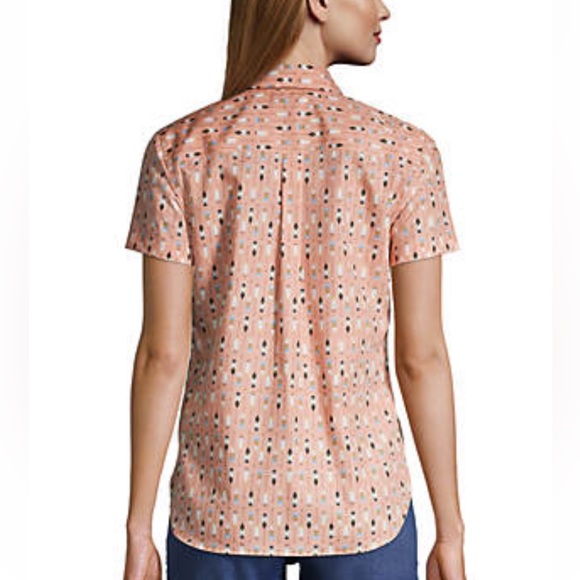 NWT (3 shirts) Lands’ End No Iron Supima Cotton Short Sleeve Shirt, Size 12 - Picture 4 of 14